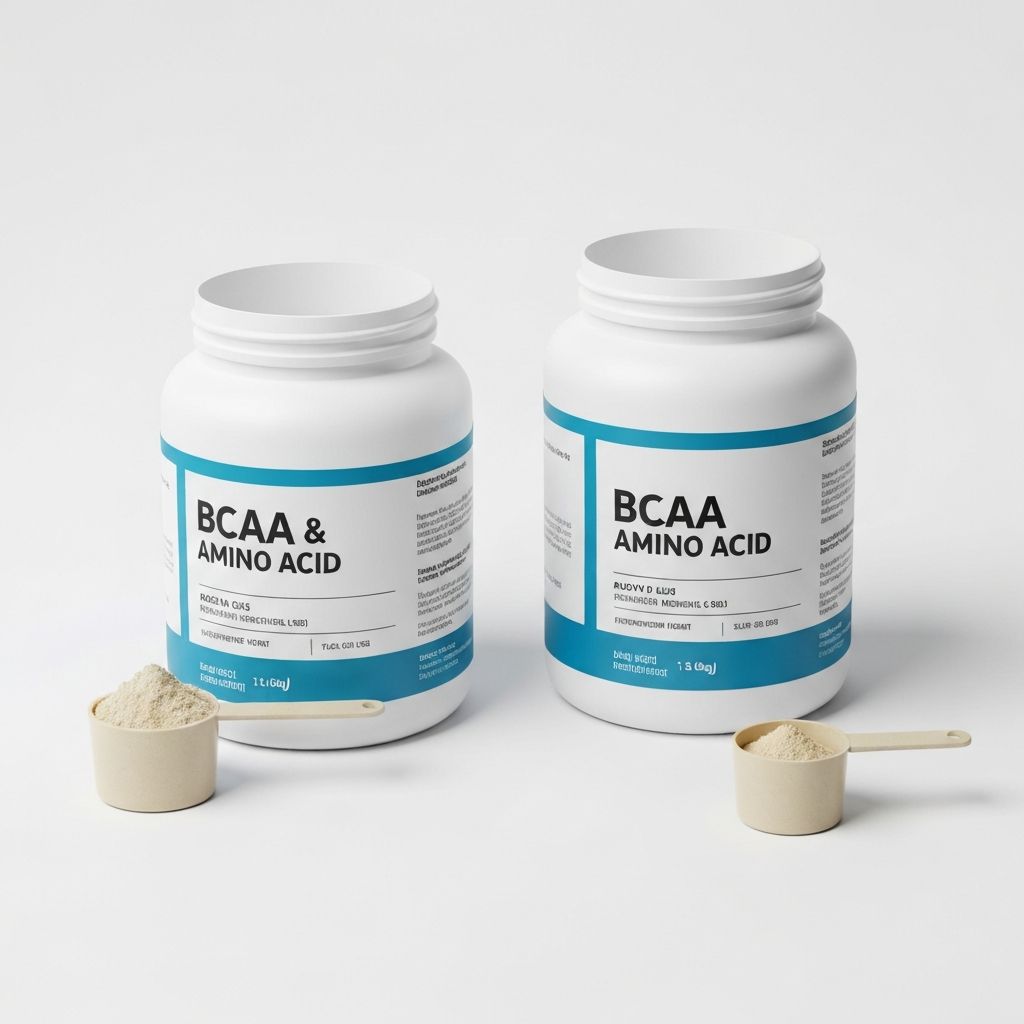 BCAA- und Aminosäure-Pulverbehälter